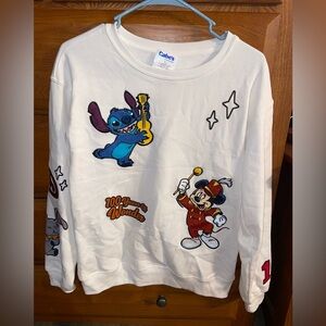 Disney 100 years Sweatshirt - Mickey, Stitch, Dumbo Size S